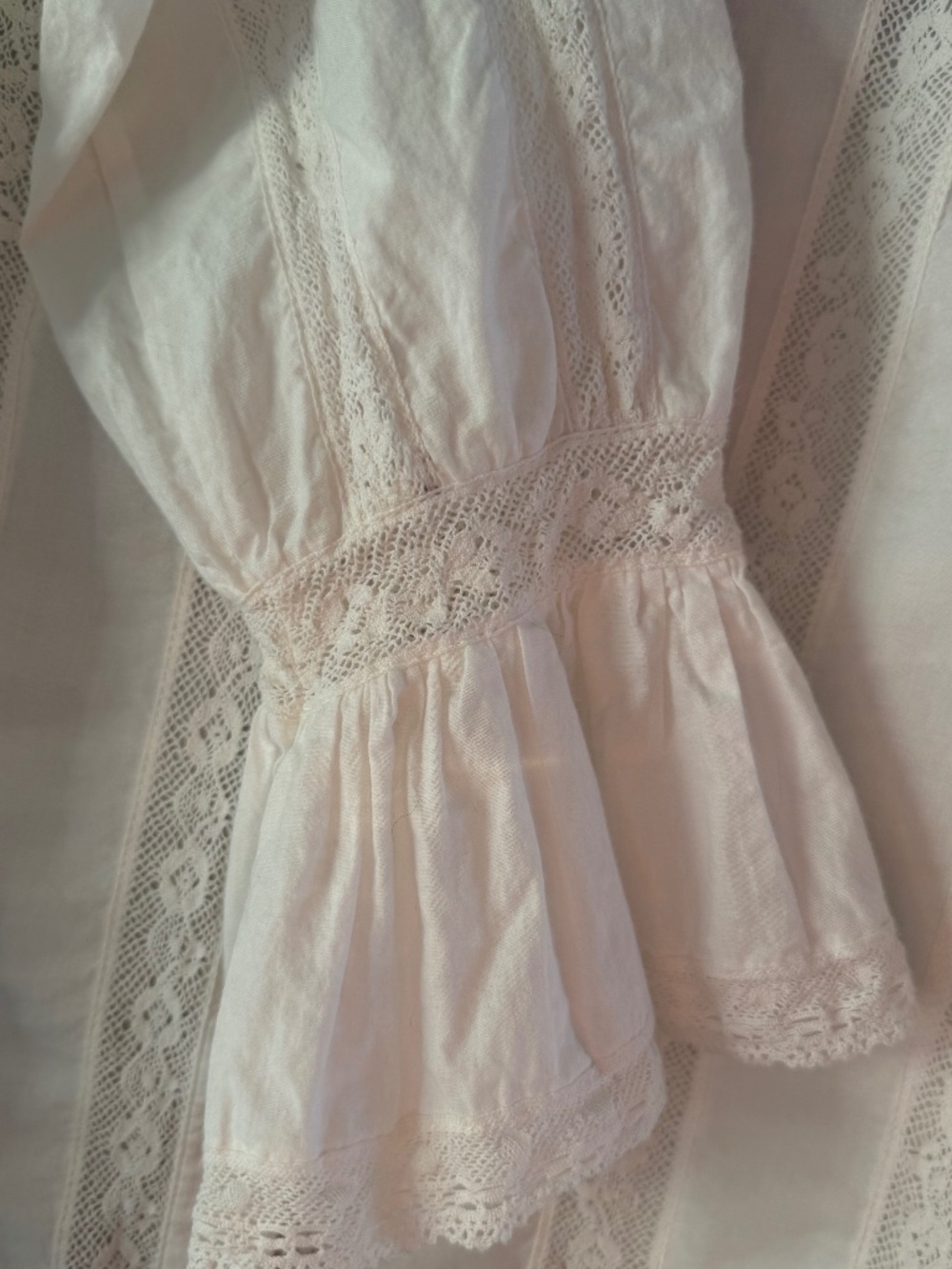 Sezane Lise Shirt Ecru - Size 4 - Picture 9 of 9